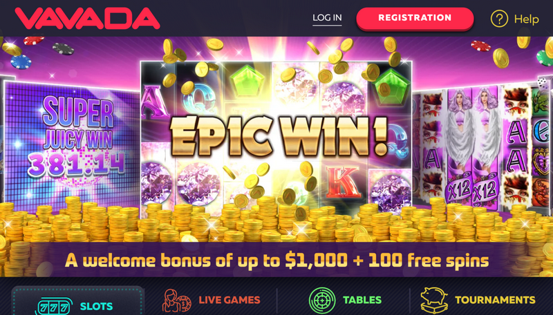 Отзыв об онлайн-казино VAVADA